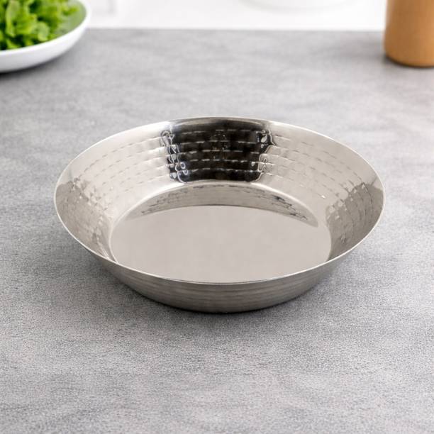 MAXSUN Stainless Steel Serving Dish Dinner Plate Dinner Plate