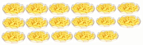 1st Time Stylish Transparent Plate for Dinner, Snacks, Cookies and Dry Fruits Dinner Plate