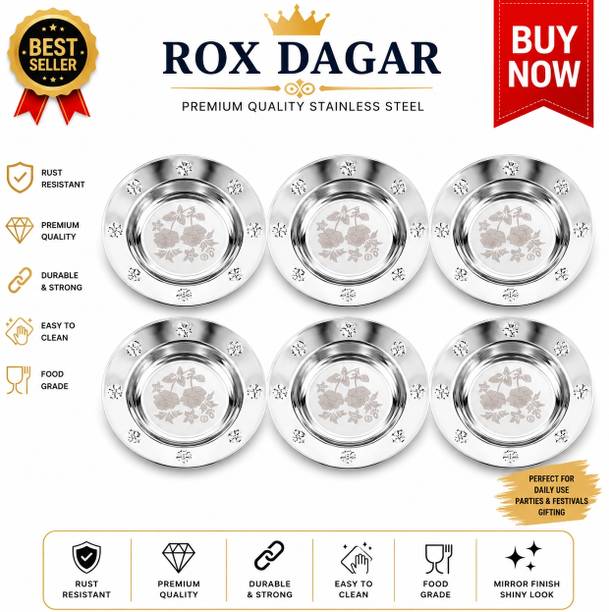 ROX DAGAR 7.5inch plate Quarter Plate