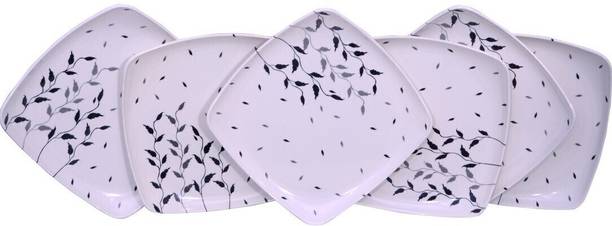 CARNIVAL SQUARE (902) 7 INCH HALF DINNER PLATE SET 6 PCS OF MELA MINE Dinner Plate