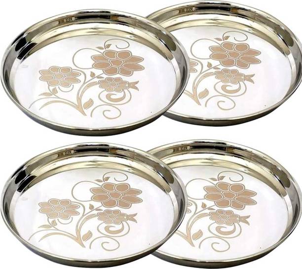 Shriyagic Classic Laler Dinner Plate