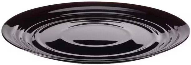 IKEA NÄTBARB Plate, black, 24 cm (9 ½ ") Dinner Plate