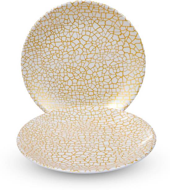 आरिया Milimines Ceramic Plates Premium Quality Stylish And Functional डिनर प्लेट