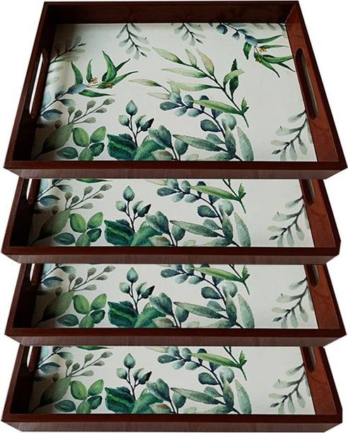 Angiraa handicraft Wooden tray_1128_0121 Tray