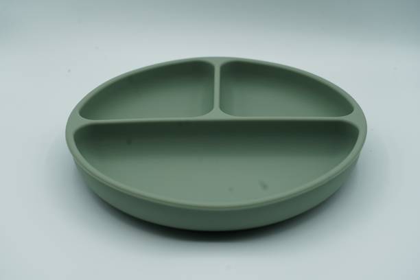 पीपर Silicone suction baby feeding plate डिनर प्लेट