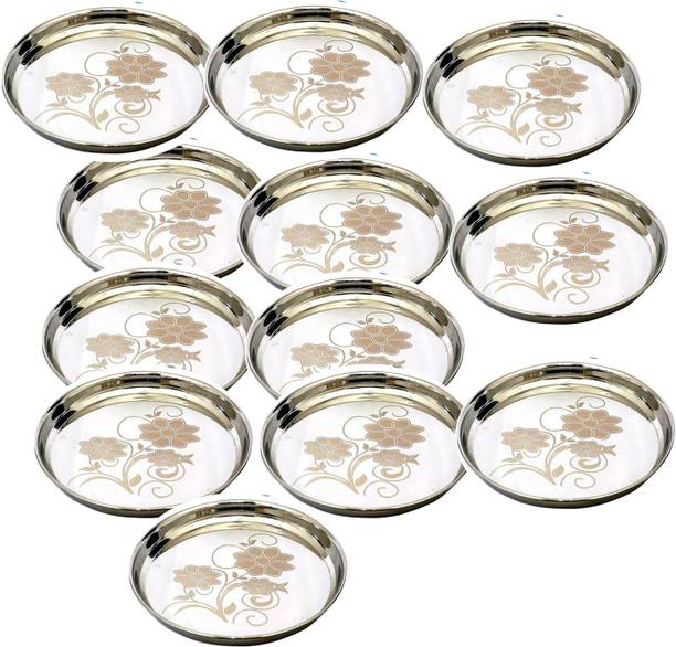 LEROYAL Family Pack Thali/Khumcha Dinner Plate