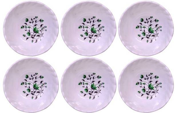 फीस्ट SMART ROUND BOWL MODEL (502) DINNER BOWL SET PCS OF MELAMINE डिनर प्लेट