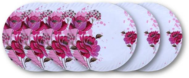 फीस्ट Melamine smart model(512) 7 inch Half dinner plate set 6 pcs डिनर प्लेट