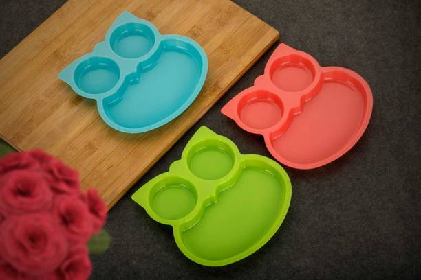 GreenLife OWL Shape Plates Dinner Plate