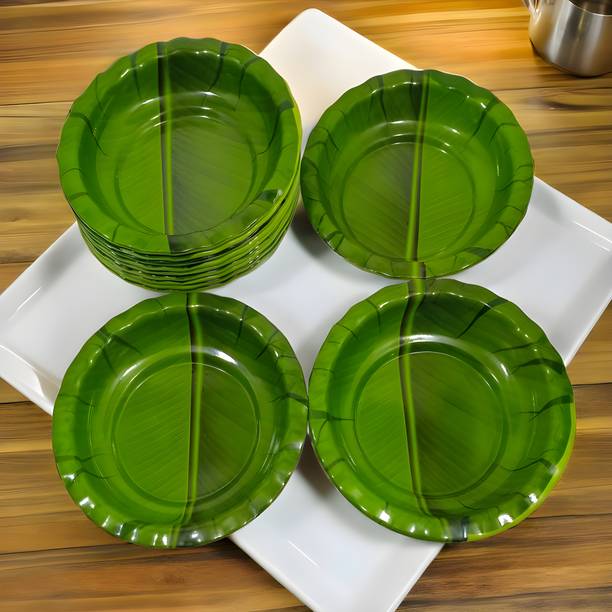Inpro Upgrade Your Dining with Our Melamine Round Serving Snacks Plates Quarter Plate