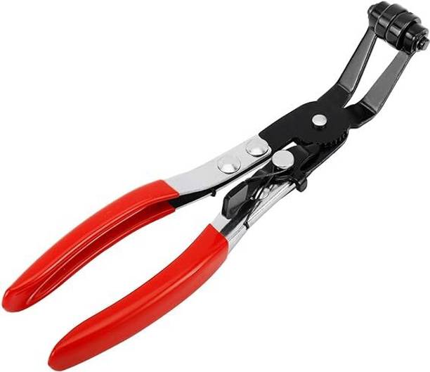 ADAWAT Hose Clamp Plier 45° Angled Flat Band Clamp Pliers Car Water Pipe Plier Circlip Plier