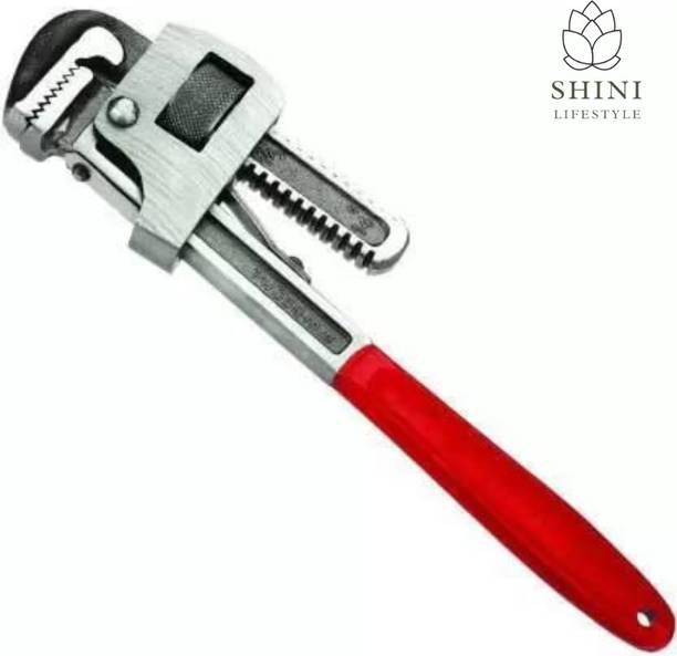 SHINI LIFESTYLE Pipe wrench rinch 10 inch Single Sided Pipe Wrench Lineman Plier