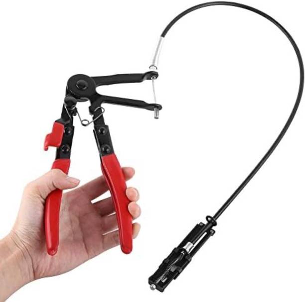 ADAWAT Long Hose Clamp Pliers-Flexible Wire Long Reach Hose Clamp Plier Car Fuel Oil Groove Plier