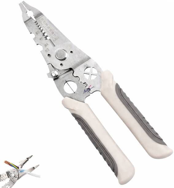 बोनबेलला Multifunction Wire Stripper Crimping Tool Cutter for Electrician लाइनमैन प्लायर