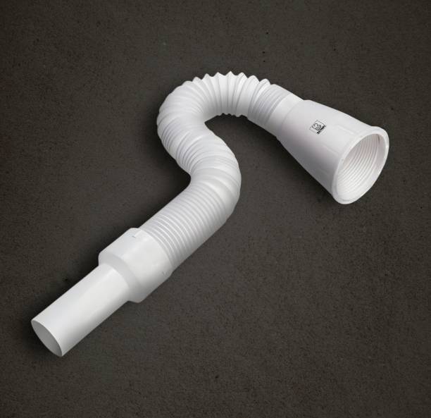 BATHIFI PVC Flexible Waste Pipe 1-1/4" Heavy Duty Water Drain Pipe for Kitchen Sink 32 mm Plumbing Pipe
