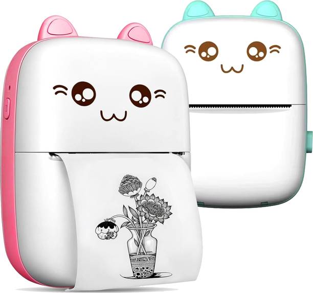 Fitty Mini Thermal Printer Inkless BT Pocket Friendly Printer Bluetooth Printer