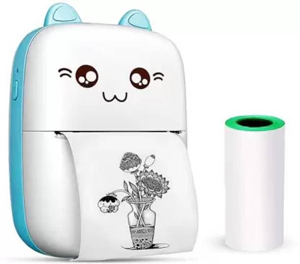 RK RETALIER Mini Bluetooth Thermal Printer, Portable Label Inkfree Printer Pocket printer