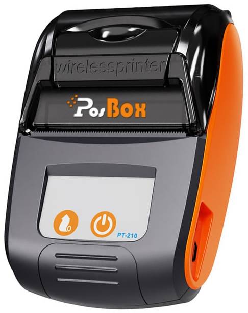 PosBox 2 Inch Thermal Receipt Bluetooth Printer with 1500mah Double Cell Battery for Mobile and PC