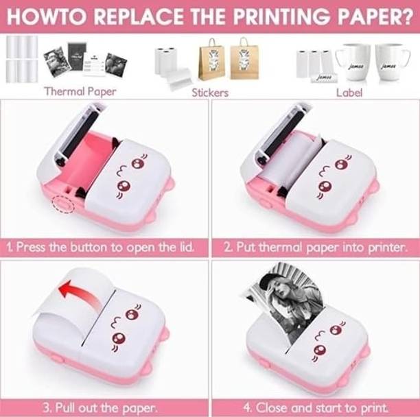Emerydeal mini printer 10 thermal printer