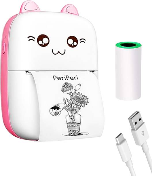HINATA Thermal Printer for Prints Picture,List,Memo Compatible with iOS And Android THERMAL