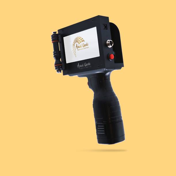 Avant Garde 12.7mm Handheld Batch Coding Printer Machine Mfg |Number|Mrp|Expiry date|Logo| Barcode QR Code Plastic bag, pet bottles, cap,pouch,with cartridge (AGHQ807+)