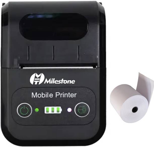Milestone MPT II 58mm 2 Inch Bluetooth Thermal Printer For Small Business Thermal Pocket Printer