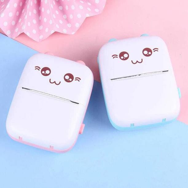 EVAAENTERPRISES Pink Mini Bluetooth Thermal Receipt Printer Pocket printer