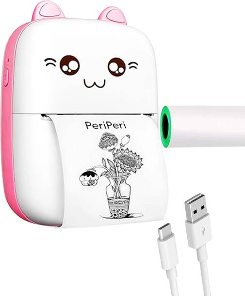 HINATA Mini Thermal Printer, Portable Label Printer for Android & iOS System THERMAL