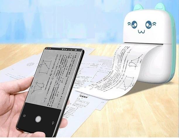 Wifton Print Receipt Tags Inkless Bluetooth Pocket Printer for Prints Thermal Printer