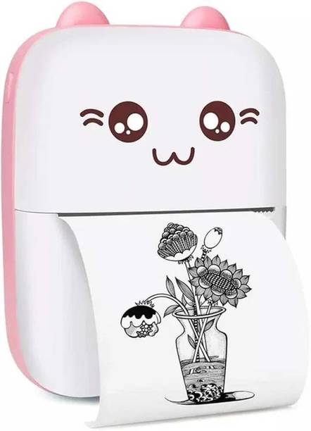 EVAAENTERPRISES Mini Printer For Gift (Bluetooth Thermal Ink-Free Printing) Pocket Printer