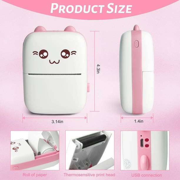 olsic Bluetooth Thermal Printer Portable Label Printer Inkfree for Android & iOS Thermal Imager