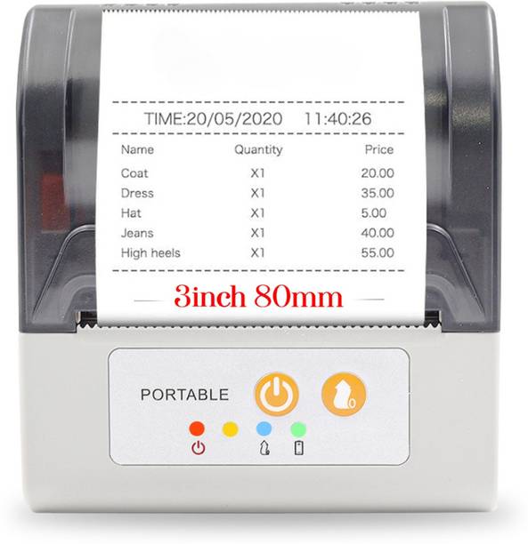 ASOL 301 3inch Portable Receipt Printer 80mm Thermal Receipt Printer With Autocutter Portable Thermal Printer