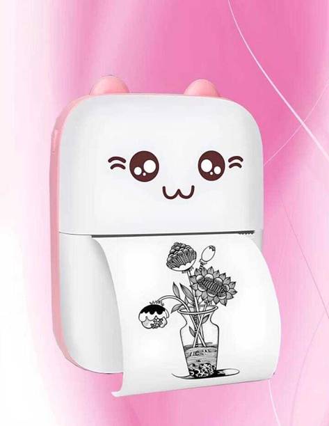 evaaenteprises Mini Bluetooth, Portable Label /Inkfree Thermal Printer POCKET PRINTER