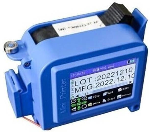 T JET Handheld Mini Blue Inkjet Printer WithTouch Screen for Printing Label/Date Thermal Inkjet Printer