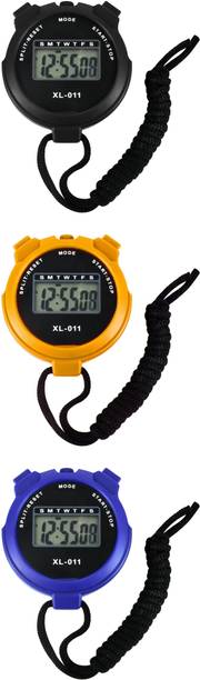 BEHAHAI Large Display Interval Training Timer Outdoor Split Stop Watch-1 PCS LED Stop Watch