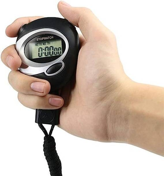 Dr care Sports Stop Watch for Accurate Timing and Tracking Portable Digital Stopwatch LCD Stop Watch