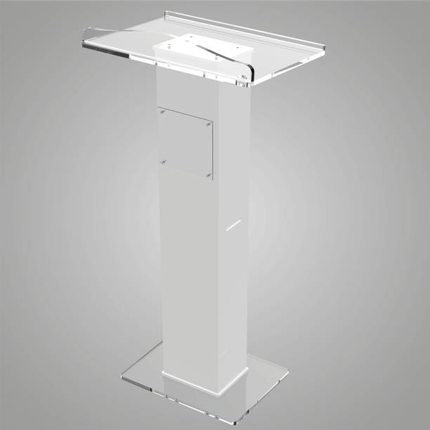 Classic Concepts Acrylic Podium Stand for Churches, Conference, Portable Modern Podium for Speech Podium
