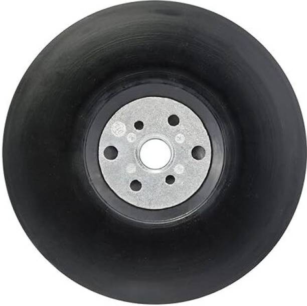 BOSCH BACKING PAD Fibre Sanding Discs Including Nut With Diameter 125mm, Pack Of 1 ORBIT SANDER BACKING PAD 125mm Metal Polisher