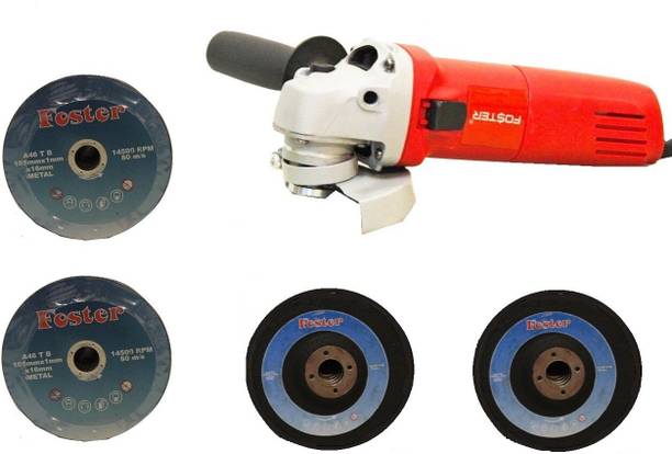 FOSTER Fag 6-100 With 2 Cutting And Grinding Wheels Angle Grinder