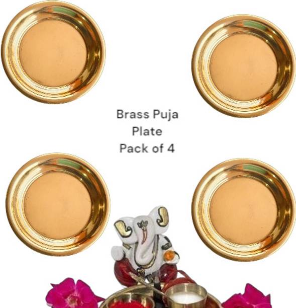 Aditya Creation Made from 100% pure brass for a traditional, long-lasting finish for Puja | Bhog Brass