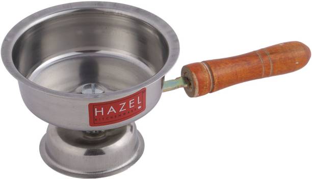 HAZEL Dhoop Dani with Handle Dhup Dani For Puja Incense Loban Dhoop Burner Stainless Steel