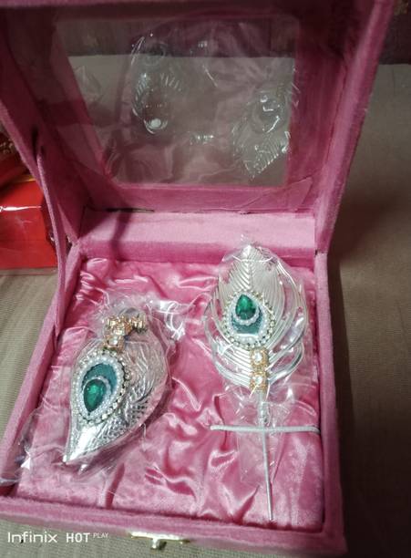 UNIQUE CRAFT WORK Silver Plated, Aluminium