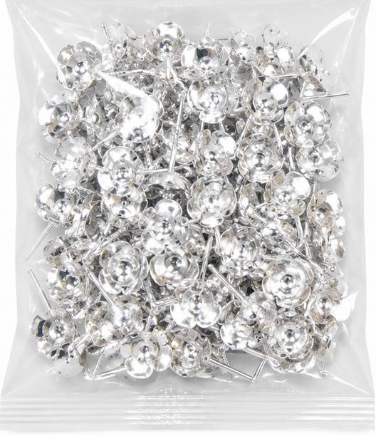 Sri Balaji's Silver Flowers 108 pcs For Lakshmi Pooja, Sri Balajis Silver Plated