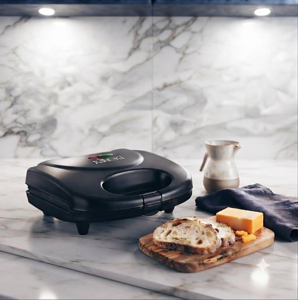 KINOKI Multi-Purpose Electric Sandwich Maker | Grill & Toast Function Non-Stick Plates 750 W Pop Up Toaster