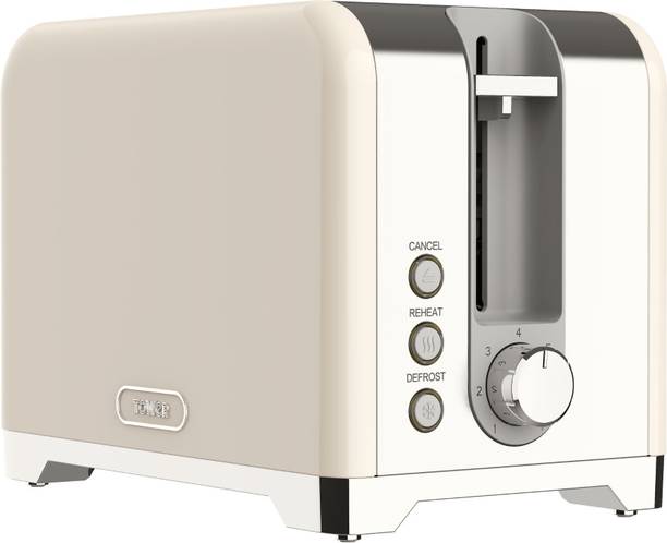 Tower Solace Premium 2 Slice 1350 W Pop Up Toaster
