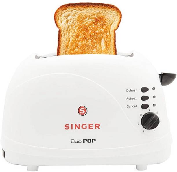SINGER DUO 700 700 W Pop Up Toaster