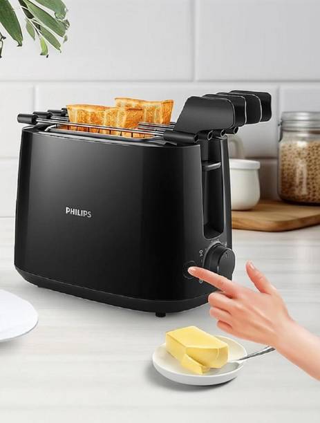 PHILIPS HD25839 600-Watt 2 in 1 - Toaster and Sandwichmaker 600 W Pop Up Toaster