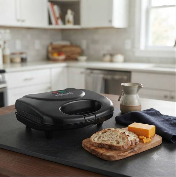 KINOKI Electric Grill Toaster & Sandwich Maker 750 W Pop Up Toaster