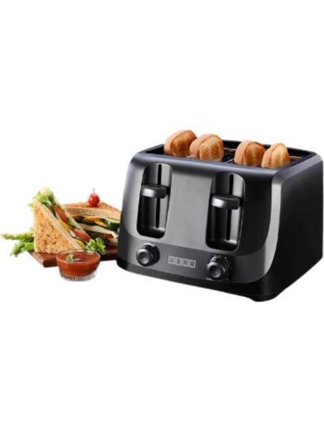 USHA iTOAST 4 Slice 1400 W Pop Up Toaster