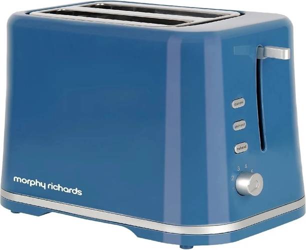 Morphy Richards by BAJAJ ELECTRICAL AT 205 2 Slice Popup Toaster with Defrost Function, Reheat Function 800 W Pop Up Toaster
